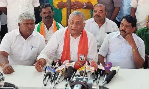 நெல்லை பாஜக வேட்பாளரை ஆதரித்து மத்திய அமைச்சர் வி.கே.சிங் பேட்டி