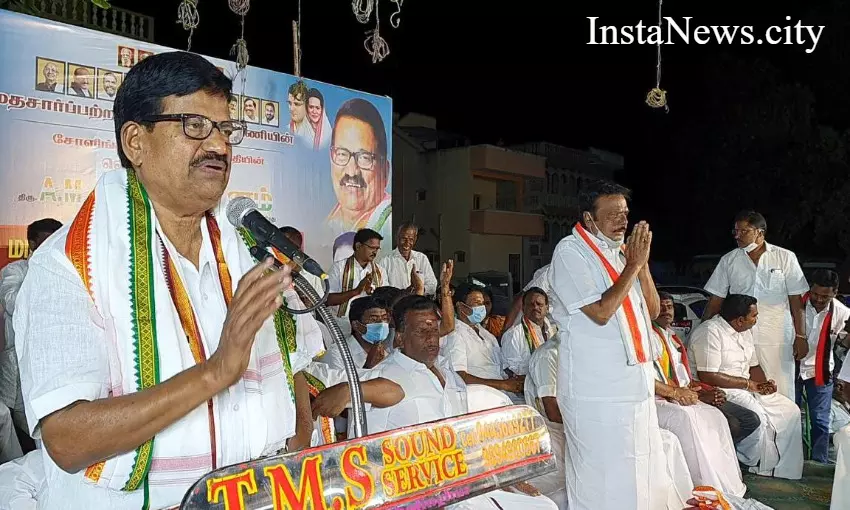விவசாயிகள், வியாபாரிகள் பணம்தான் பறிமுதல் செய்யபடுகிறது: கே.எஸ்.அழகிரி விவசாயிகள், வியாபாரிகள் பணம்தான் பறிமுதல் செய்யபடுகிறது: கே.எஸ்.அழகிரி