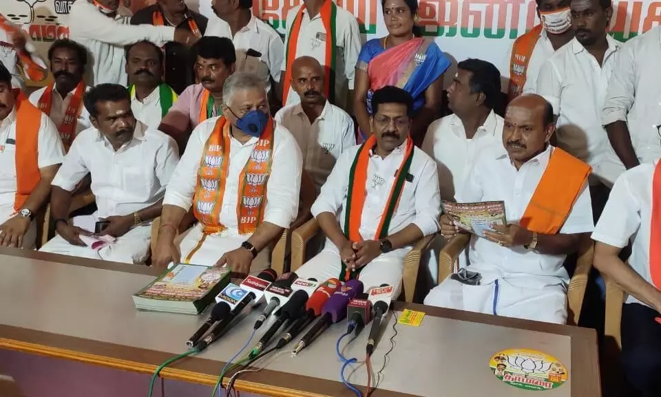 தேர்தலில் வெற்றி வாய்ப்பு பிரகாசமாக இருக்கிறது: மதுரை பாஜக வேட்பாளர் தேர்தலில் வெற்றி வாய்ப்பு பிரகாசமாக இருக்கிறது: மதுரை பாஜக வேட்பாளர்