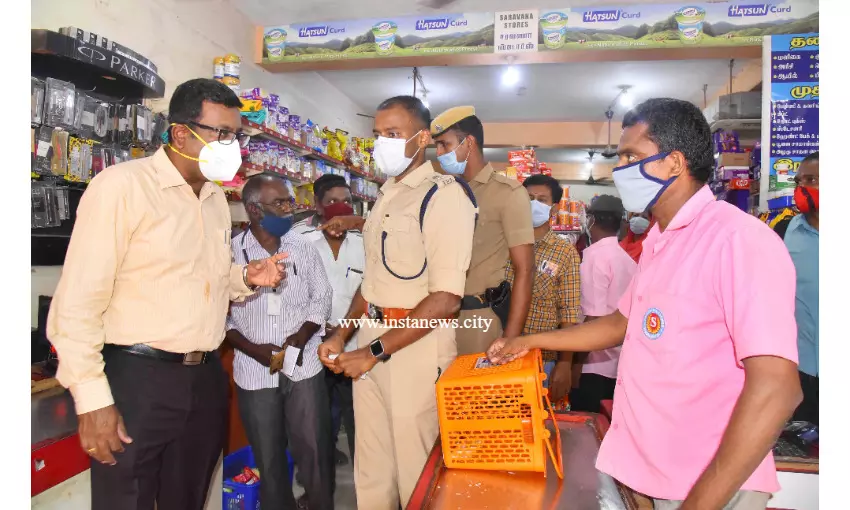 கொரோனா தடுப்பு பணிகள் குறித்து கலெக்டர் திடீர் ஆய்வு கொரோனா தடுப்பு பணிகள் குறித்து கலெக்டர் திடீர் ஆய்வு