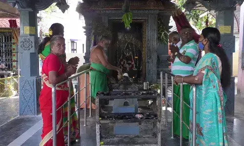 செங்கல்பட்டு வரசித்தி விநாயகர் கோயிலில் தமிழ் புத்தாண்டு வழிபாடு