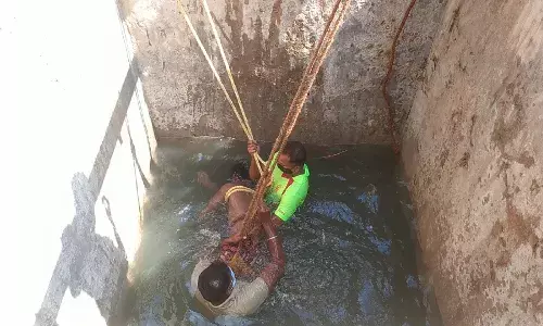 பள்ளிபாளையம் : கிணற்றில் குளித்த 10ம் வகுப்பு மாணவன் தண்ணீரில் மூழ்கி பலி