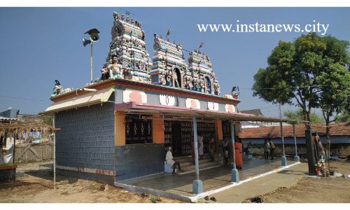 பள்ளிபாளையம் : மாரியம்மன் கோவில்  உண்டியல் மாயம் -மர்ம நபர்கள் கொள்ளை
