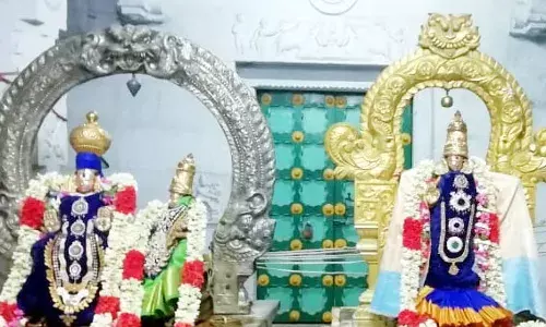 ஸ்ரீகச்சபேசுவரர் கோயில் சித்திரைத் திருவிழா தொடக்கம்..