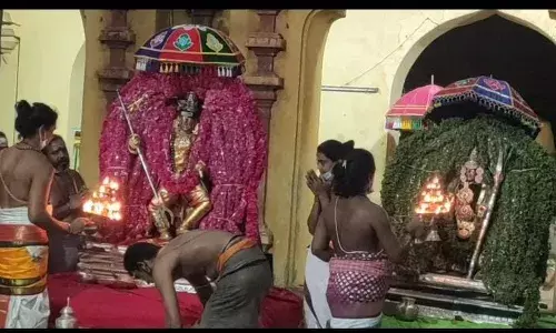 ஸ்ரீஅமிர்தகடேசுவரர் கோயிலில் காலசம்ஹாரம்
