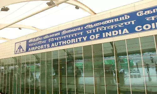 தோட்டாக்களுடன் விமான நிலையம் வந்த பயணி- கோவையில் பரபரப்பு