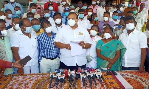 திருச்சி அரசு  மருத்துவமனையில் எம்எல்ஏ இனிகோ இருதயராஜ் ஆய்வு