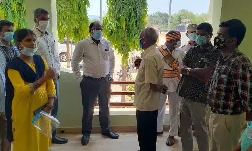 ஆலங்காயத்தில் 300-படுக்கைகள் கொண்ட COVID-19 மையம்