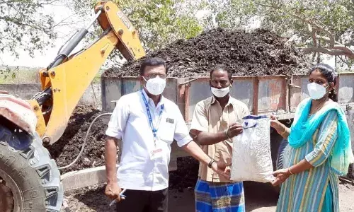 இலவசமாக இயற்கை உரம் ... காஞ்சிபுரம் பெருநகராட்சி