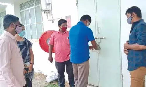 திருப்பூரில் பனியன் ஏற்றுமதி நிறுவனங்களுக்கு சீல்