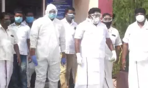 ஸ்ரீரங்கம் மருத்துவமனைக்கு  எம்எல்ஏ திடீர் விசிட் ஸ்ரீரங்கம் மருத்துவமனைக்கு  எம்எல்ஏ திடீர் விசிட்