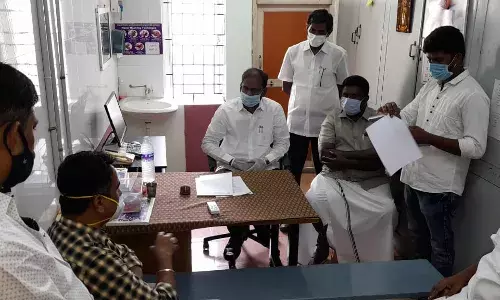 மணப்பாறை  மருத்துவமனையில் எம்எல்ஏ ஆய்வு