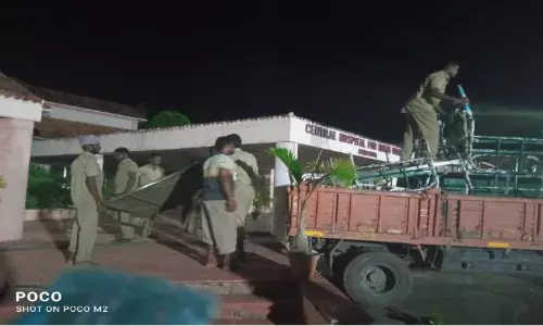 முக்கூடல் பீடி தொழிலாளர் நல மருத்துவமனை, கொரோனா சிகிச்சை மையமாக மாற்றம்