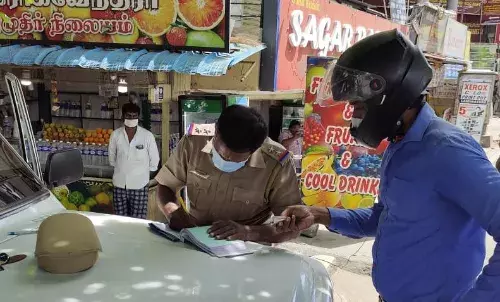 கோவையில் ஊரடங்கு விதிகளை மீறினால் அபராதம் - காவல் துறை எச்சரிக்கை