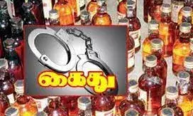 டாஸ்மாக் கடையில் மதுபானத்தை கொள்ளையடித்த 8 பேர் கைது