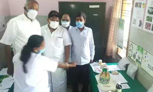 அரசு மருத்துவமனையில் அப்பாவு ஆய்வு.