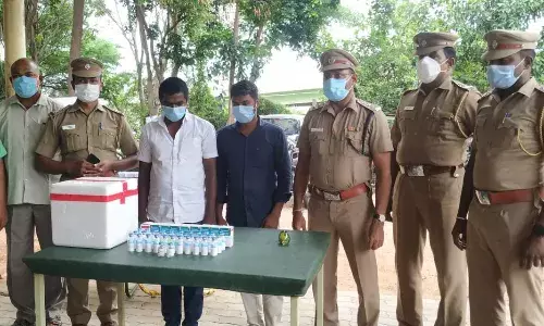 கள்ளச்சந்தை ரெம்டெசிவிர் விற்பனை -குண்டாஸ் பாயும் எஸ்.பி ஜெயக்குமார்.