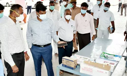 கள்ளக்குறிச்சி மாவட்டத்தில் கொரோனா மாவட்ட கண்காணிப்பு அலுவலர் சி சமயமூர்த்தி ஆய்வு