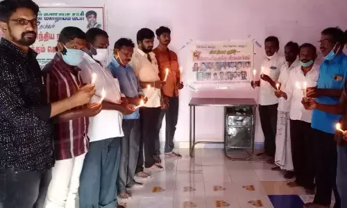 மேலப்பாளையம் - ஸ்டெர்லைட்ஆலை துப்பாக்கிச்சூட்டில் இறந்தவர்களுக்கு அஞ்சலி