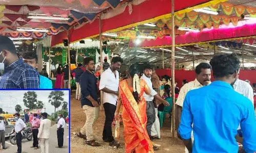 தென்காசி-கொரோனா தடுப்புநடவடிக்கை-கண்டுகொள்ளாத திருமண வீட்டிற்கு அபராதம்