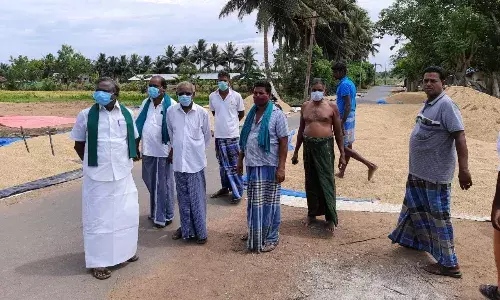 கோடை குறுவை நெல்  கொள்முதல் நிலையங்களை திறக்க முதல்வருக்கு பிஆர் பாண்டியன் கோரிக்கை