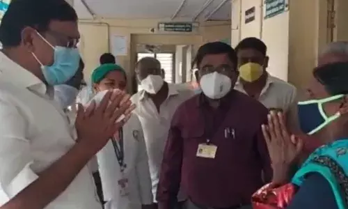கோட்டக்கரை அரசு மருத்துவமனையில் கும்மிடிப்பூண்டி எம்எல்ஏ திடீர் ஆய்வு!