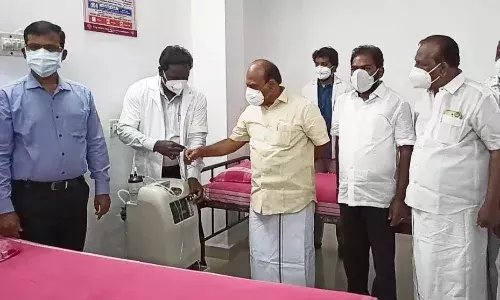 செங்கல்பட்டு: பவுஞ்சூர் மருத்துவமனையில் கொரோனோ சிகிச்சை மையம் தொடக்கம்