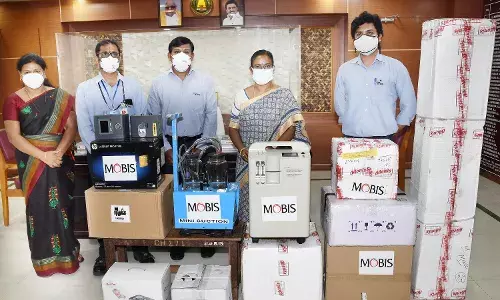 காஞ்சிபுரம்: தனியார் நிறுவனம் சார்பில் ரூ.1.40 கோடி மருத்துவ உபகரணம்!