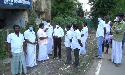 திருமருகல் அருகே  பாழடைந்த துணை சுகாதார நிலையம் : எம்எல்ஏ பார்வையிட்டு ஆய்வு