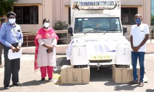 அரியலூருக்கு ரூ 10 லட்சத்தில்   மருத்துவ உபகரணங்கள் இந்தோனேசியா தமிழ் சங்கம் வழங்கல்