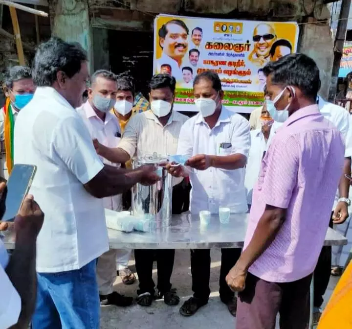 நெல்லிக்குப்பத்தில் கருணாநிதி பிறந்தநாள் விழா நெல்லிக்குப்பத்தில் கருணாநிதி பிறந்தநாள் விழா