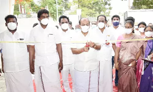 இப்பபோலவே... எப்பவுமே பெட் காலியா இருக்கணும்... அமைச்சர் தா.மோ.அன்பரசன்