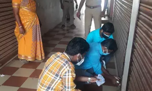 கோவை:  க.க.சாவடி சந்திப்பு  அன்பு கிளீனிக் சீல்..!