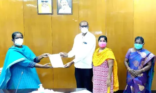 அரியலூரில் கொரோனா நிவாரண நிதி வழங்கியவருக்கு பாராட்டு