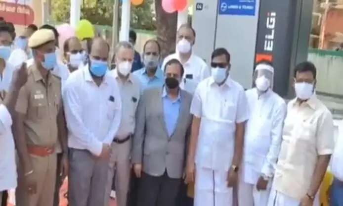 1கோடி மதிப்பீட்டில் ஆக்சிஜன் உற்பத்தி மையம் & தீவிர சிகிச்சை மையம் அமைச்சர் திறந்து வைத்தார்! 1கோடி மதிப்பீட்டில் ஆக்சிஜன் உற்பத்தி மையம் & தீவிர சிகிச்சை மையம் அமைச்சர் திறந்து வைத்தார்!
