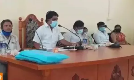மீஞ்சூரில் ஒன்றிய கவுன்சிலர்கள் ஆலோசனைக் கூட்டம்