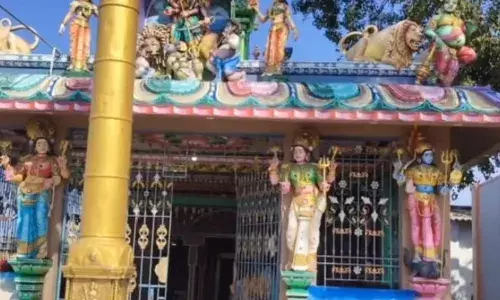 கும்மிடிப்பூண்டி: அம்மன் கோவில் பூட்டை உடைத்து 2 சவரன் நகை கொள்ளை!