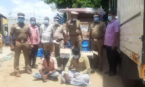 பெங்களூருவில் இருந்து சேலம் வழியாக மதுபானங்கள் கடத்தல்