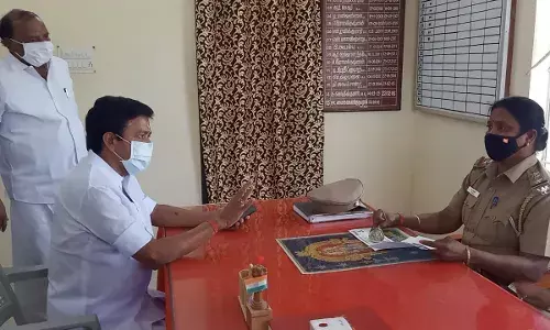 விழுப்புரம் முன்னாள் அமைச்சருக்கு கொலை மிரட்டல்