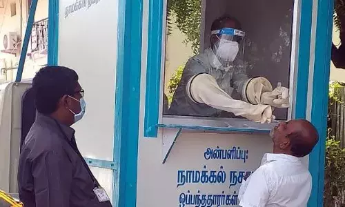 வீட்டுக்கே வரும் கொரோனா பரிசோதனை வாகனம் - நாமக்கல்லில் தொடக்கம்!