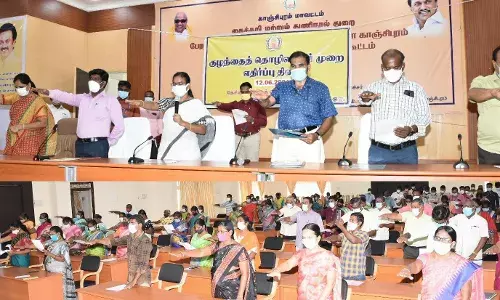 காஞ்சிபுரம் கலெக்டர் தலைமையில் குழந்தை தொழிலாளர் எதிர்ப்பு தின உறுதிமொழி!
