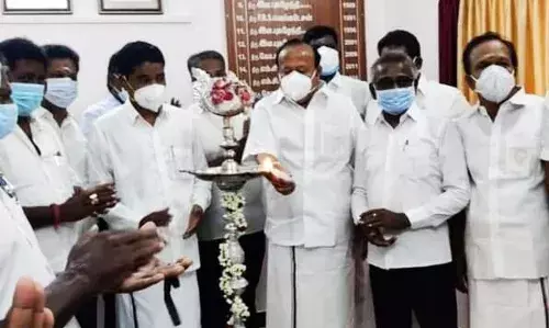 கடலூரில் பத்து ஆண்டுகளுக்குப் பிறகு  திறந்த  எம்எல்ஏ அலுவலகம்.