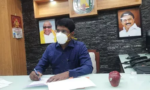 விழுப்புரம் மாவட்ட ஆட்சியர் பொறுப்பேற்பு
