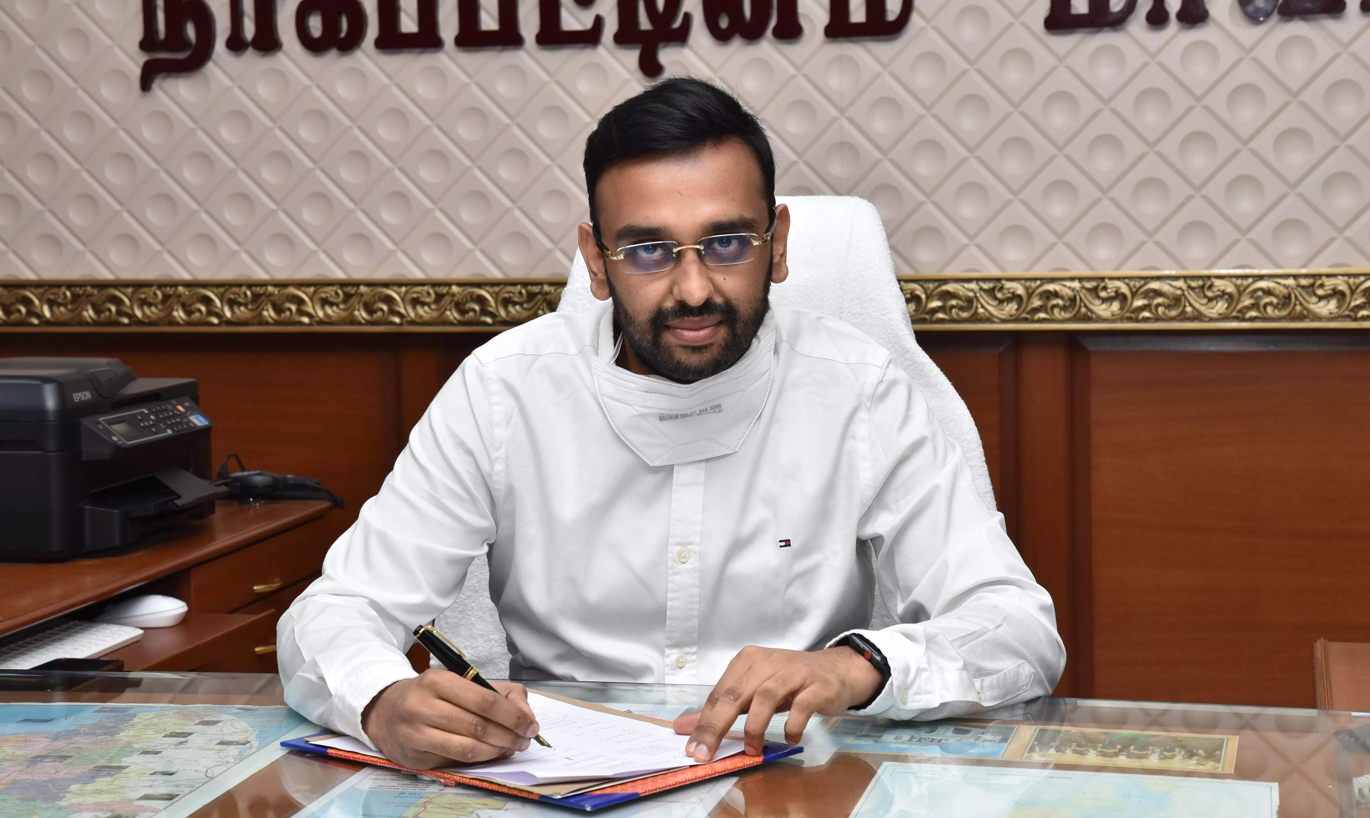 நாகப்பட்டினம் மாவட்ட கலெக்டராக அருண் தம்புராஜ் பதவியேற்பு நாகப்பட்டினம் மாவட்ட கலெக்டராக அருண் தம்புராஜ் பதவியேற்பு