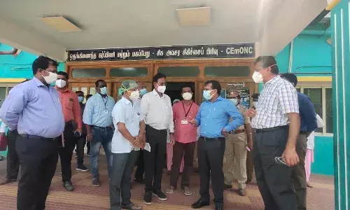 திருப்பத்தூர் அரசு மருத்துவமனையில் மாவட்ட கலெக்டர் அமர் குஷ்வாஹா ஆய்வு