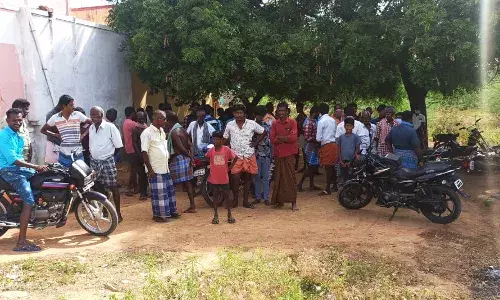சங்கரன்கோவில் : சொத்து தகராறில் கல்லால் அடித்து ஒருவர் கொலை