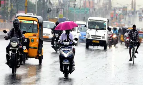 குளு குளு சென்னை உற்சாகத்தில் மக்கள்...