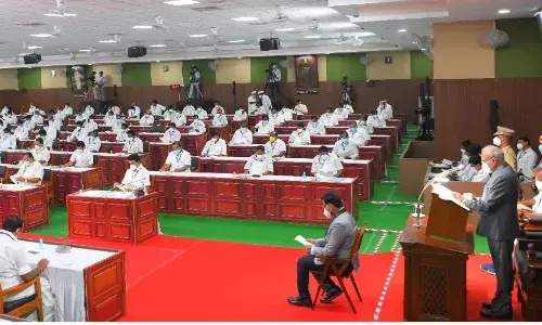 16வது சட்டசபை கூட்டத்தில்  ஆளுநர் பன்வாரிலால் புரோஹித்  ஆற்றிய உரை