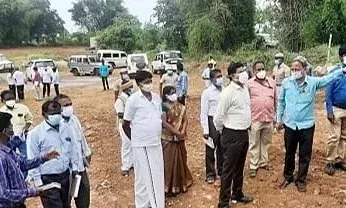 ஜவ்வாது மலையில் ஆட்சியர் ஆய்வு