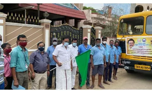 கழிவுநீர் கட்டமைப்பு பணிகள்: சுதர்சனம் எம்.எல்.ஏ துவக்கி வைத்தார்